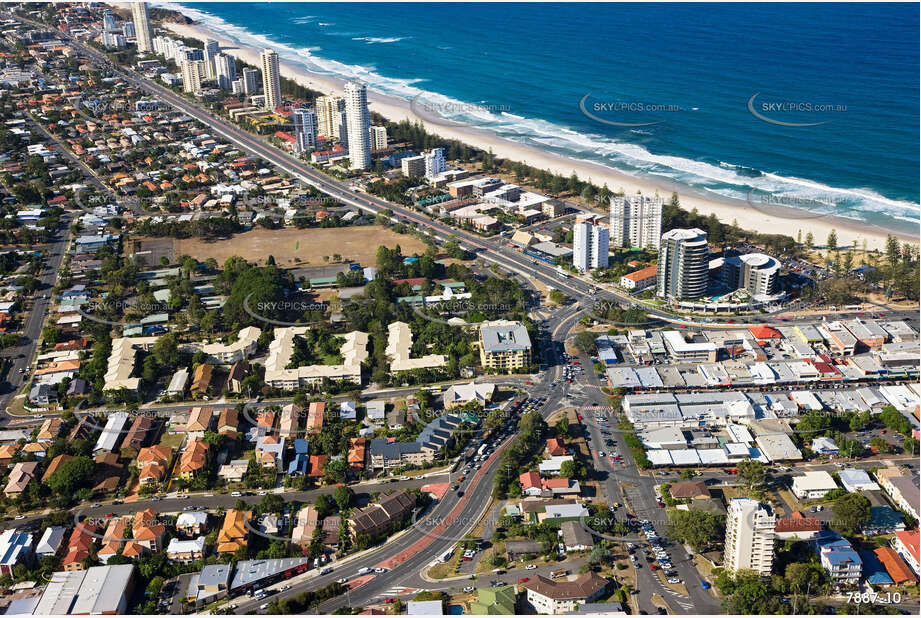 Aerial Photo Burleigh Heads QLD Aerial Photography