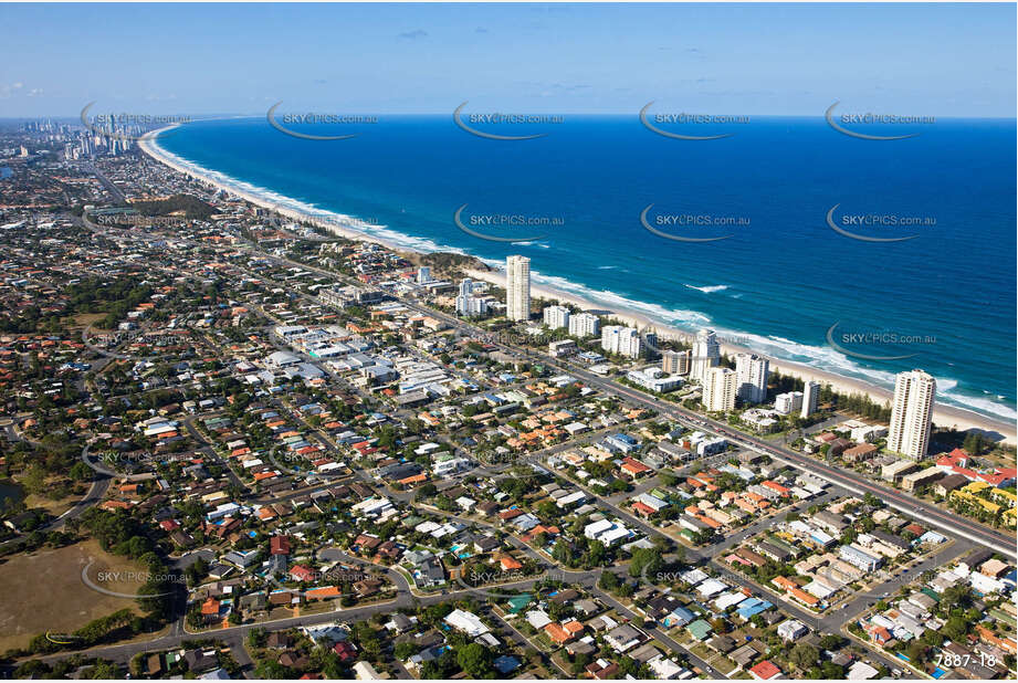 Aerial Photo Burleigh Heads QLD Aerial Photography