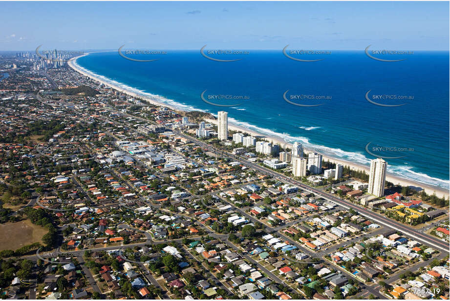 Aerial Photo Burleigh Heads QLD Aerial Photography