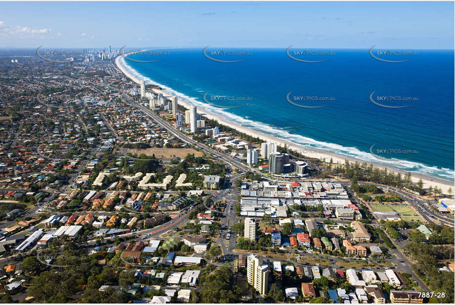 Aerial Photo Burleigh Heads QLD Aerial Photography