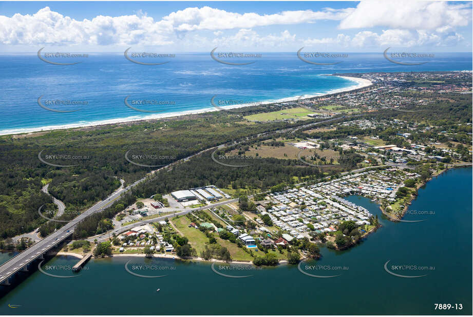 Aerial Photo Chinderah NSW Aerial Photography