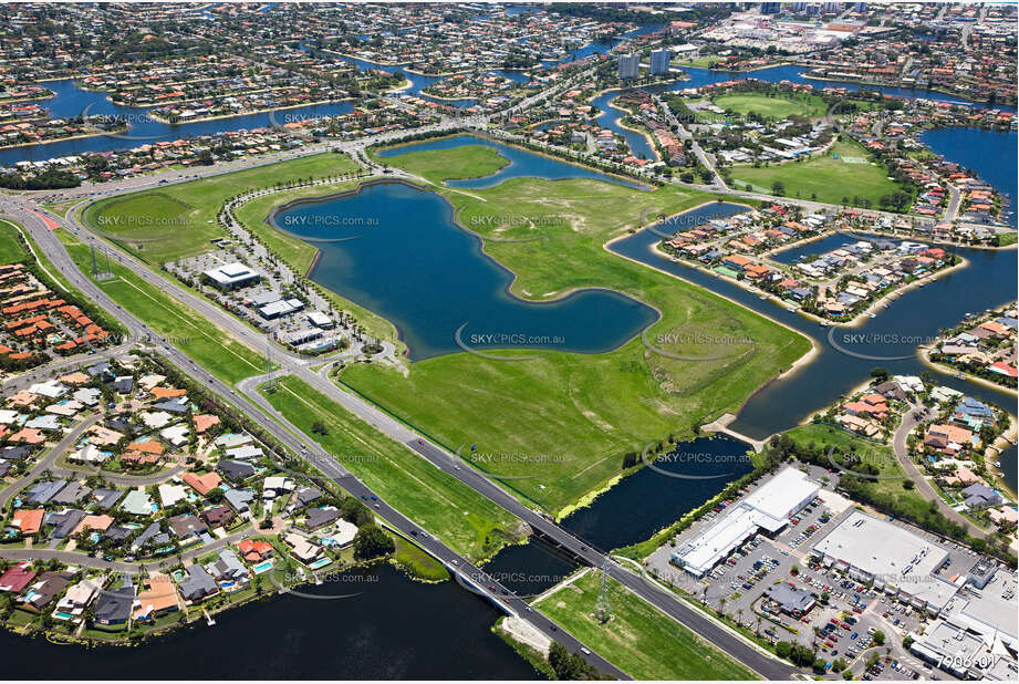 Aerial Photo Mermaid Waters QLD Aerial Photography