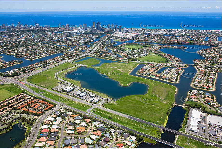 Aerial Photo Mermaid Waters QLD Aerial Photography