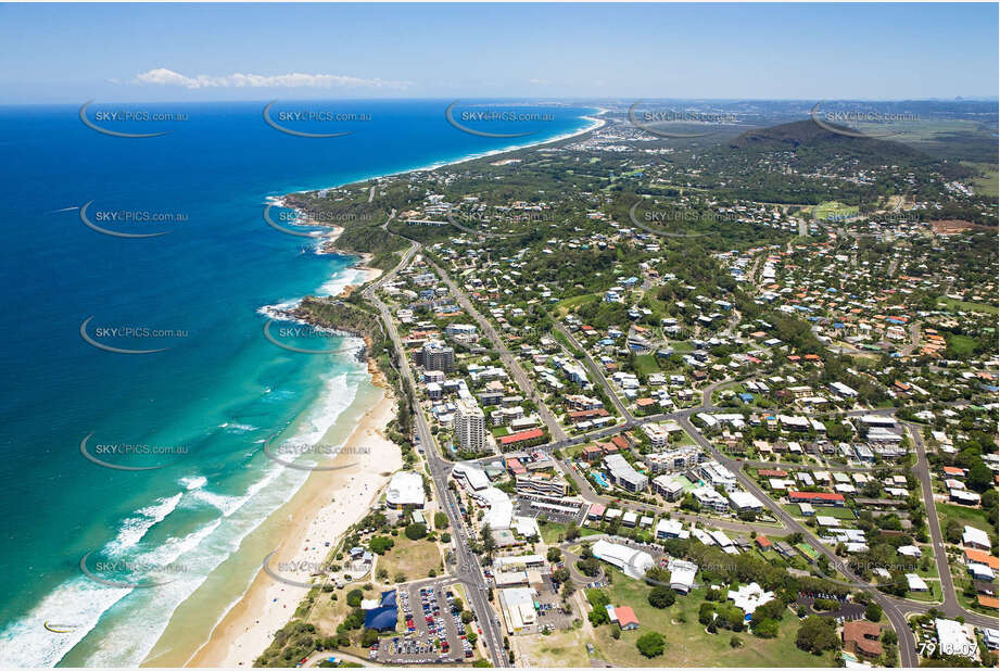 Aerial Photo Coolum Beach QLD Aerial Photography