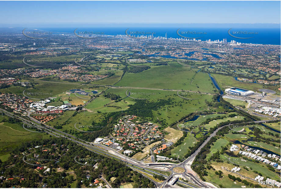 Aerial Photo Merrimac QLD Aerial Photography