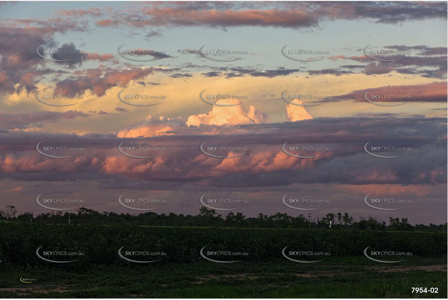 Multi-Layered Cloud QLD Aerial Photography