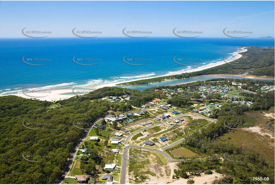 Aerial Photo Valla Beach NSW Aerial Photography