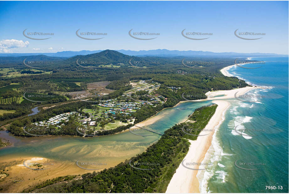 Aerial Photo Valla Beach NSW Aerial Photography