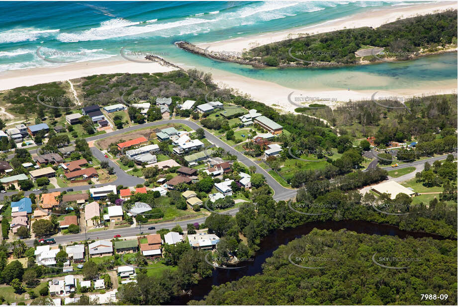 Aerial Photo Pottsville NSW Aerial Photography