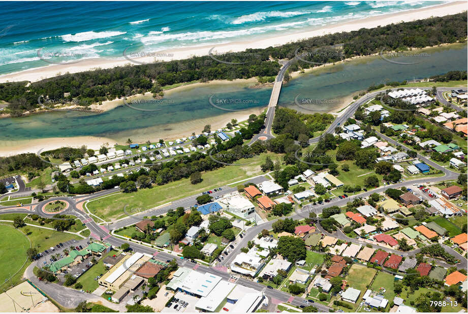 Aerial Photo Pottsville NSW Aerial Photography