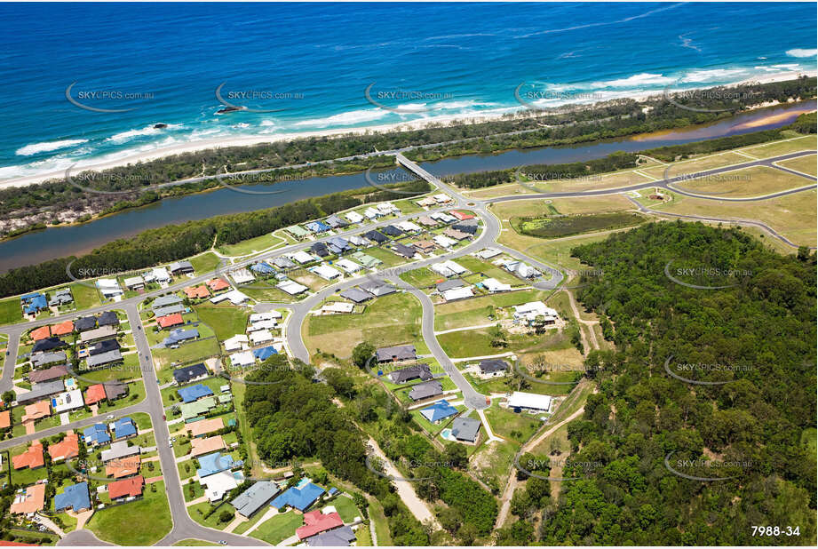 Aerial Photo Pottsville NSW Aerial Photography