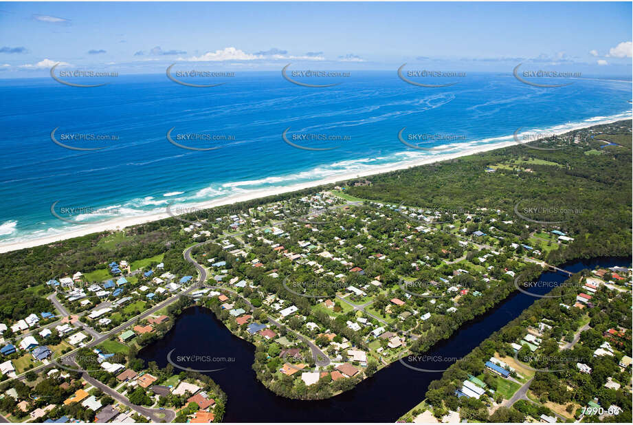 Aerial Photo South Golden Beach Aerial Photography