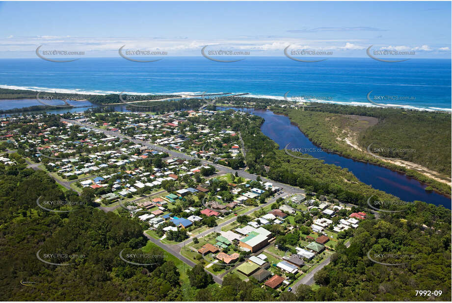 Aerial Photo Brunswick Heads NSW Aerial Photography