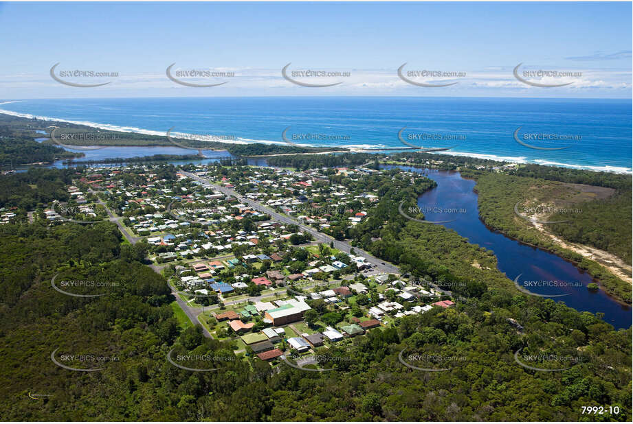 Aerial Photo Brunswick Heads NSW Aerial Photography