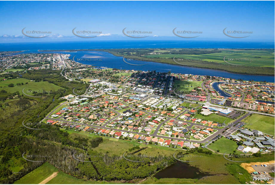 Aerial Photo Ballina West NSW Aerial Photography