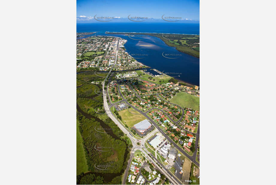 Aerial Photo Ballina West NSW Aerial Photography