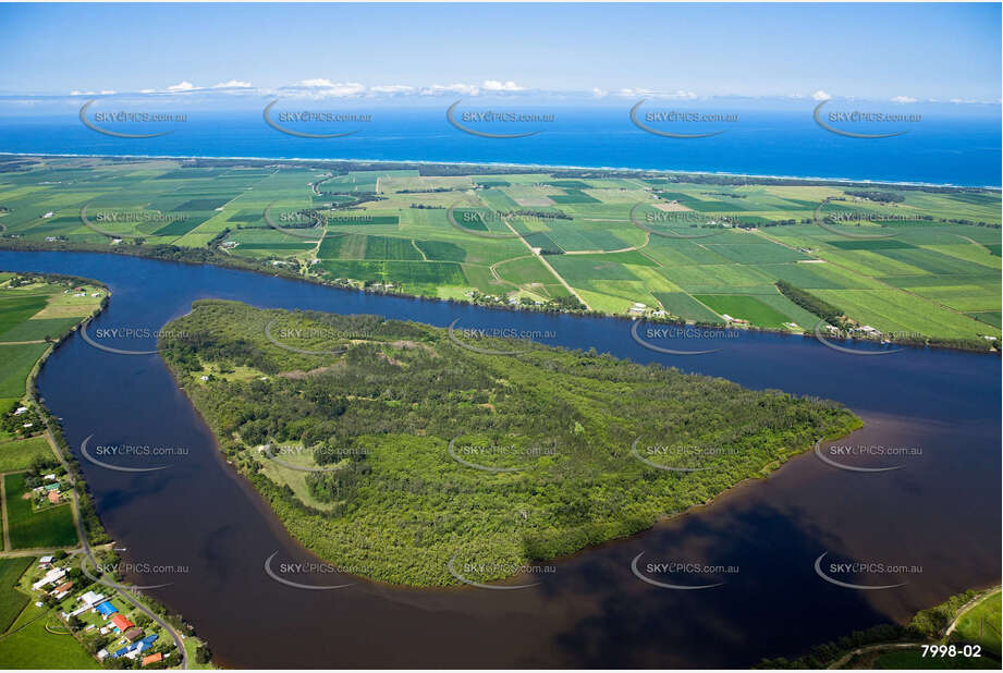Aerial Photo Pimlico Island Aerial Photography