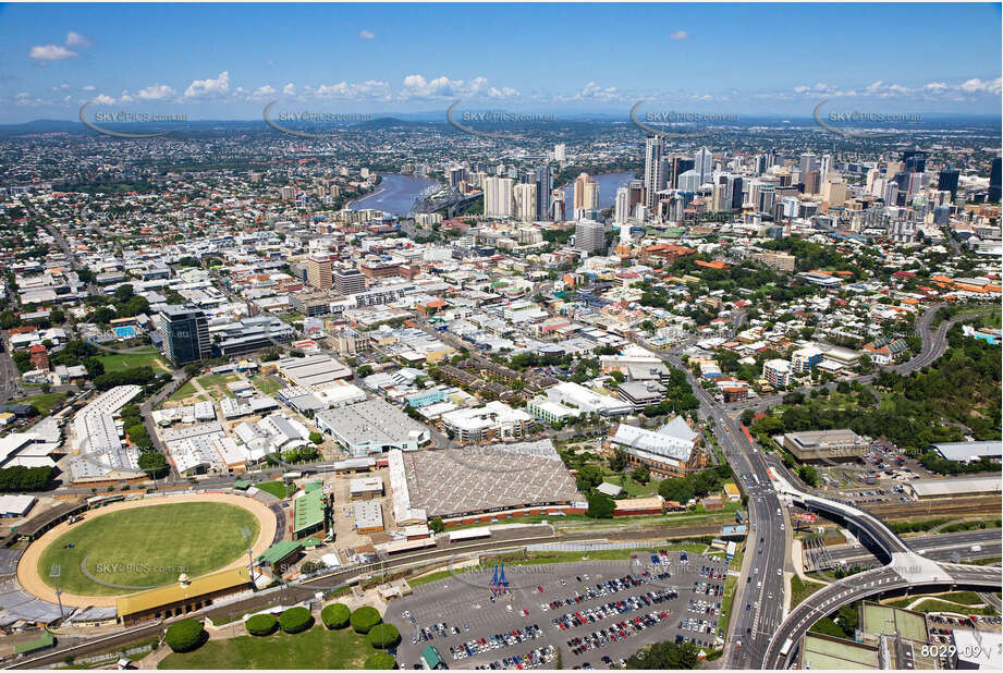 Aerial Photo Bowen Hills QLD Aerial Photography