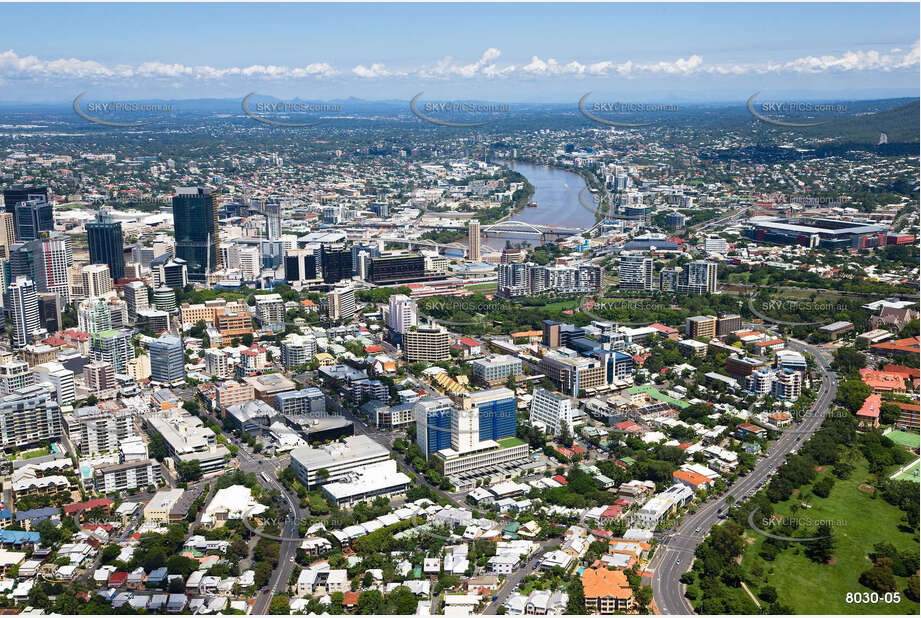 Aerial Photo Spring Hill QLD Aerial Photography