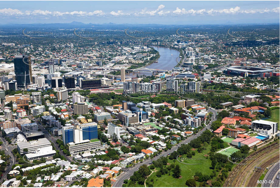 Aerial Photo Spring Hill QLD Aerial Photography