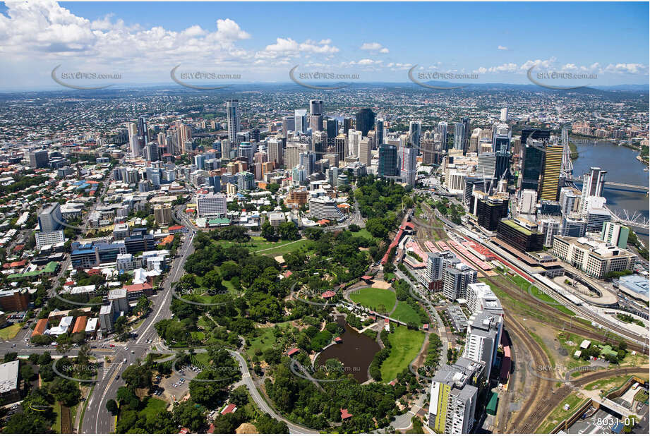 Aerial Photo Brisbane CBD QLD Aerial Photography