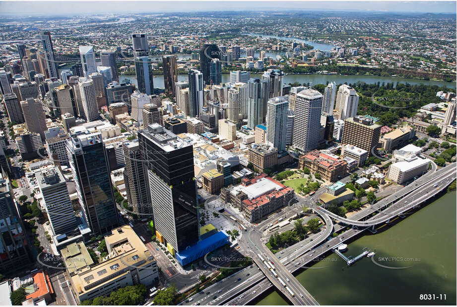 Aerial Photo Brisbane CBD QLD Aerial Photography