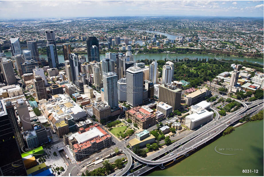 Aerial Photo Brisbane CBD QLD Aerial Photography