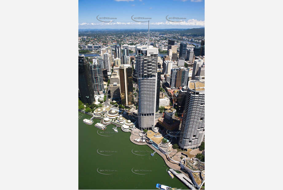 Aerial Photo Brisbane CBD QLD Aerial Photography