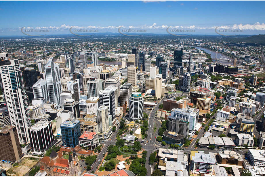 Aerial Photo Brisbane CBD QLD Aerial Photography