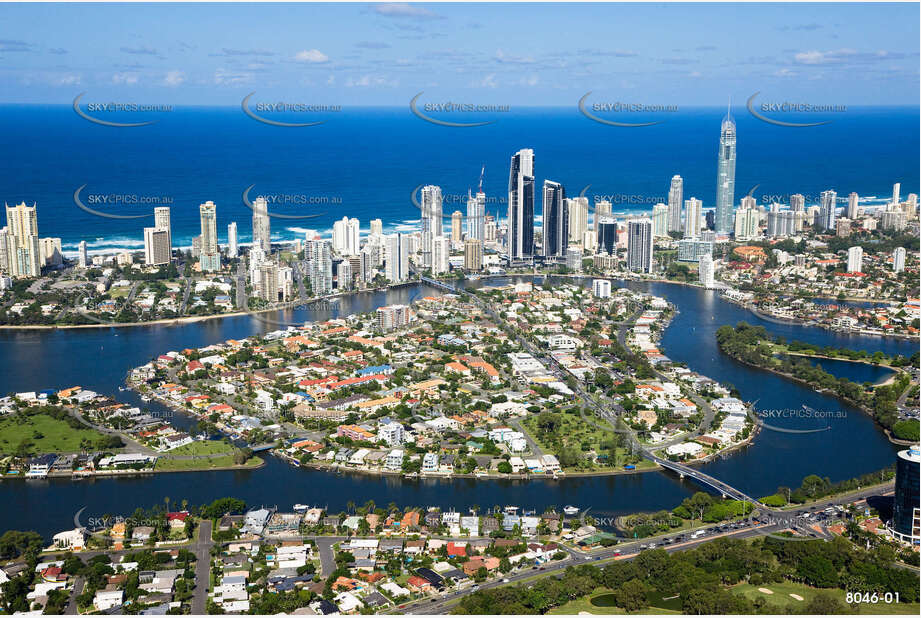 Aerial Photo Chevron & Cronin Island QLD Aerial Photography