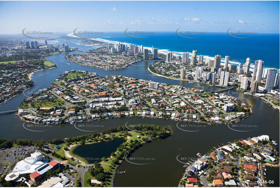 Aerial Photo Chevron & Cronin Island QLD Aerial Photography