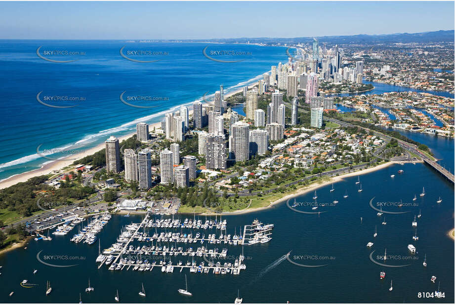Aerial Photo Main Beach QLD Aerial Photography