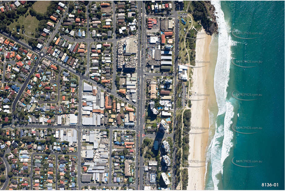 Vertical Aerial Photo Miami QLD Aerial Photography