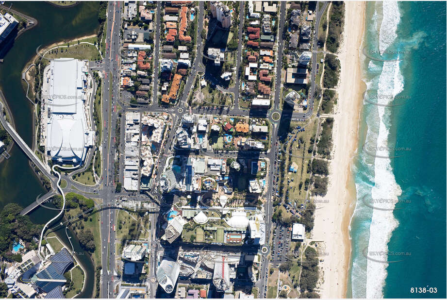 Vertical Broadbeach Aerial Photo QLD Aerial Photography