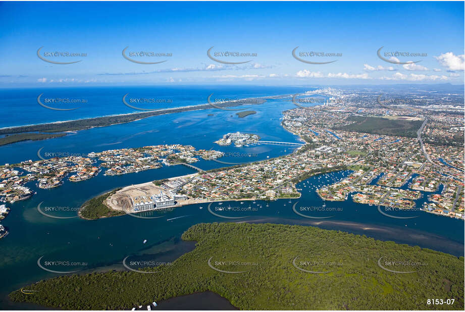 Aerial Photo Paradise Point QLD Aerial Photography