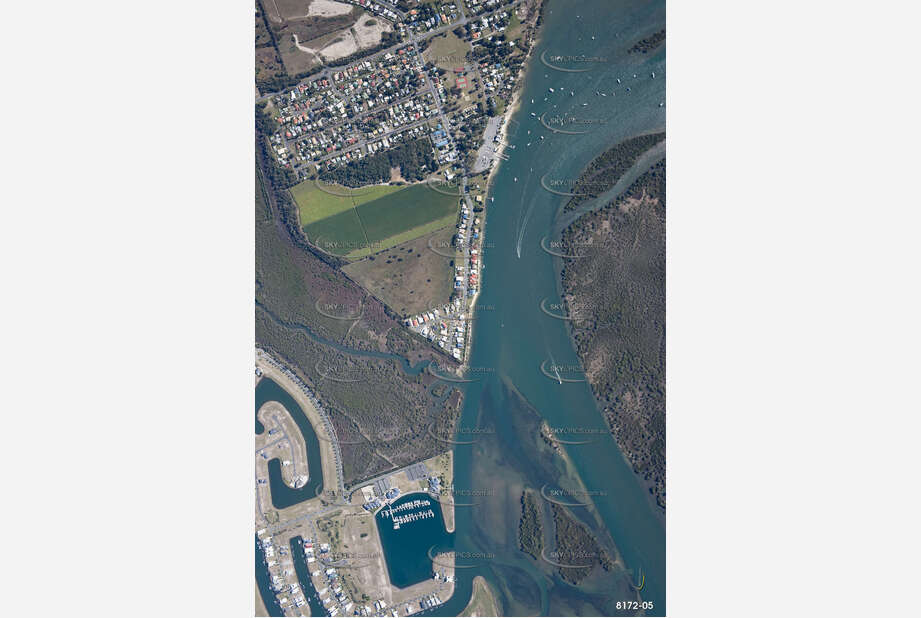 Aerial Photo Jacobs Well QLD Aerial Photography