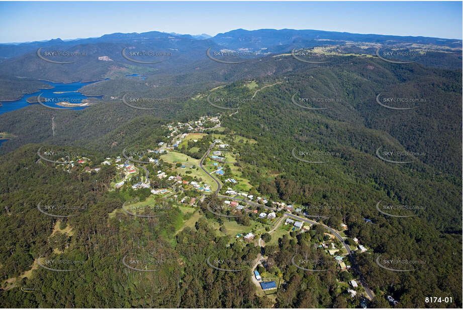 Aerial Photo Lower Beechmont QLD Aerial Photography