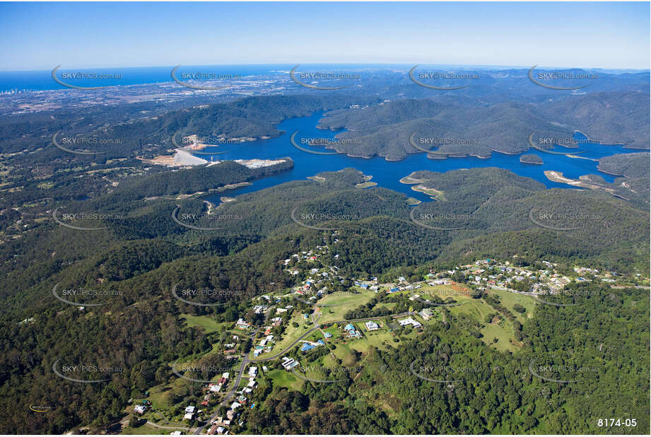 Aerial Photo Lower Beechmont QLD Aerial Photography