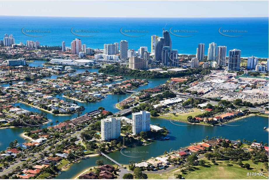 Aerial Photo Mermaid Waters QLD Aerial Photography