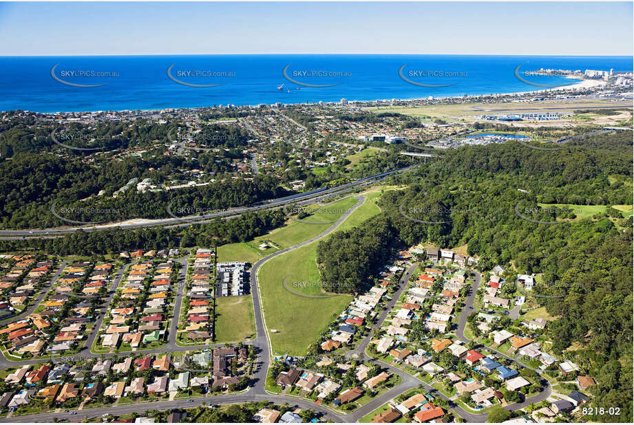 Aerial Photo Currumbin Waters QLD Aerial Photography