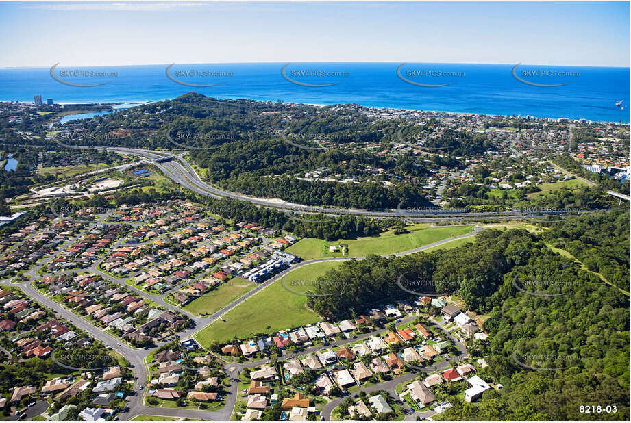 Aerial Photo Currumbin Waters QLD Aerial Photography