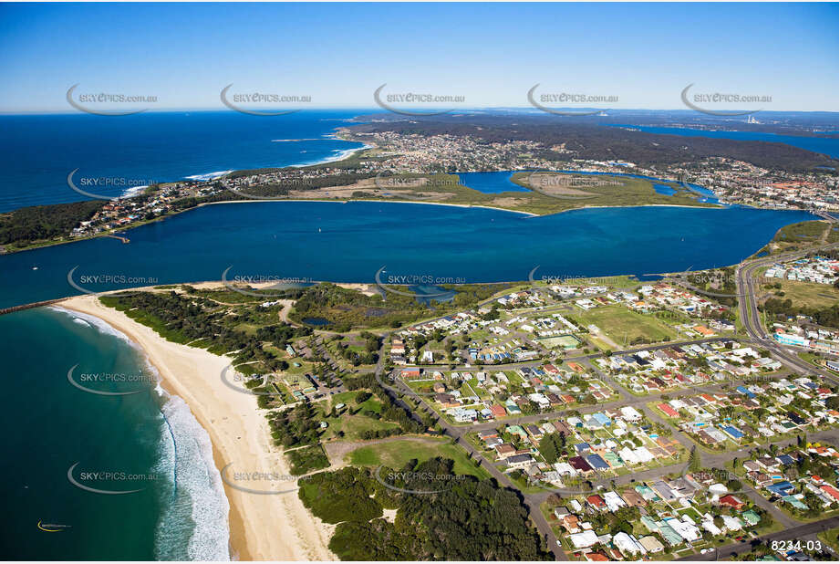 Aerial Photo Blacksmiths NSW Aerial Photography