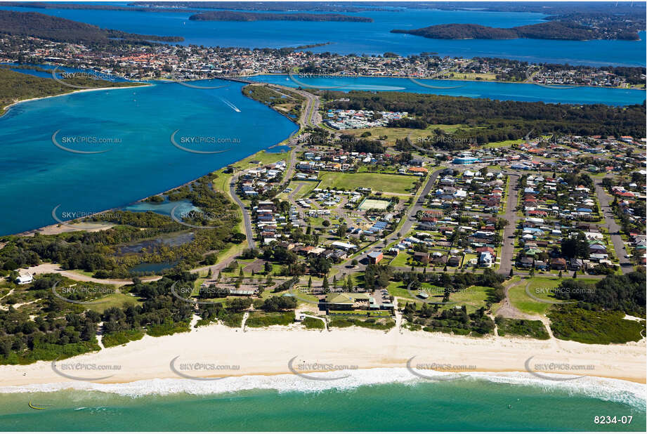 Aerial Photo Blacksmiths NSW Aerial Photography