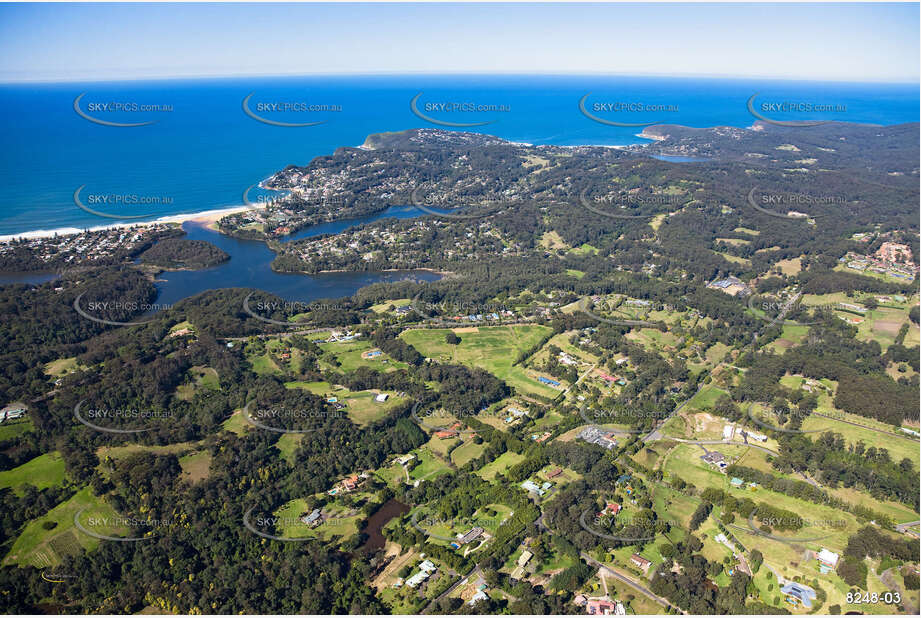 Aerial Photo Picketts Valley NSW Aerial Photography