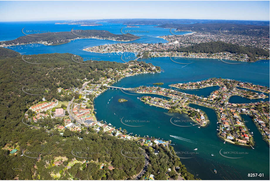 Aerial Photo St Huberts Island NSW Aerial Photography