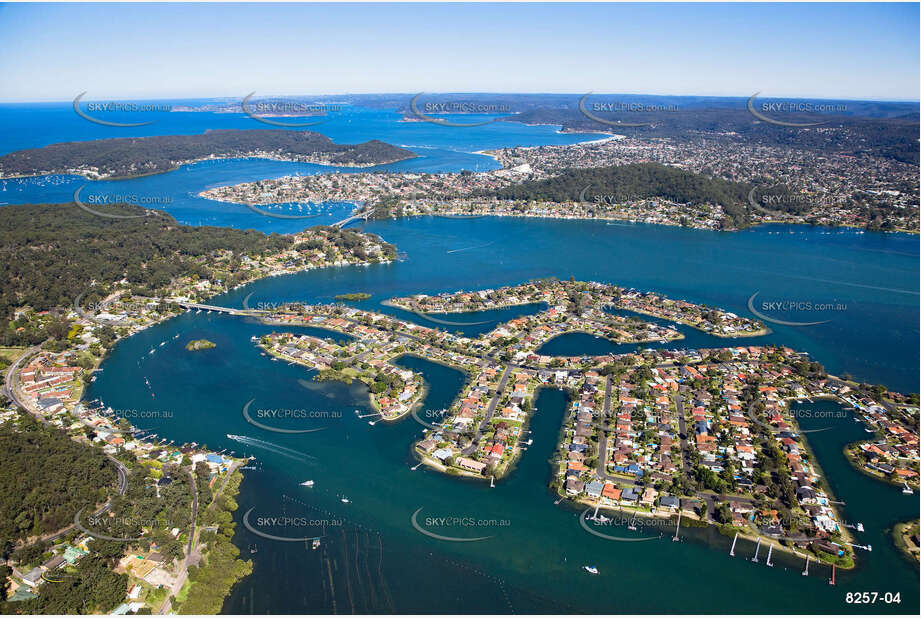 Aerial Photo St Huberts Island NSW Aerial Photography