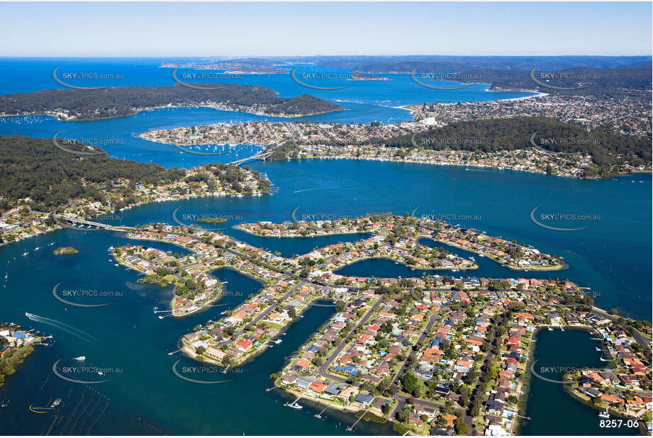 Aerial Photo St Huberts Island NSW Aerial Photography