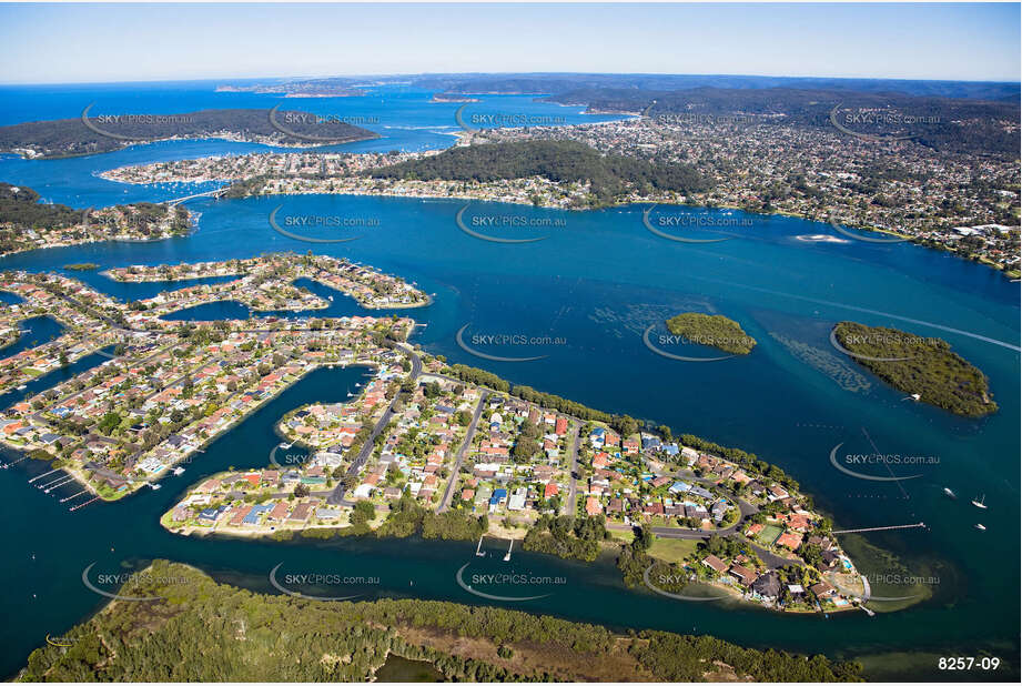 Aerial Photo St Huberts Island NSW Aerial Photography