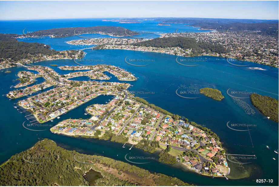 Aerial Photo St Huberts Island NSW Aerial Photography