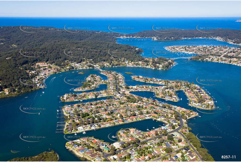 Aerial Photo St Huberts Island NSW Aerial Photography